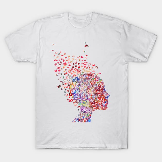 Mind and psychology T-Shirt by RosaliArt